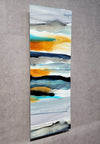 Decorative Metal Wall Art - Unique 34" x 12" x 2" Hand-Painted Multicolor Painting - Cool 3D Wall Art - Colorful Abstract Painting - Metal Artwork - Modern Home Decor - Trending Home Decor for Living Rooms, Bedrooms, and Offices - Blissful Interlude