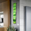 Statements2000 Abstract Metal Wall Art 3D Wall Sculpture - Lime Green Wave by Jon Allen