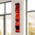 Statements2000 Abstract Metal Wall Art Red Wave - Wall Sculpture by Jon Allen