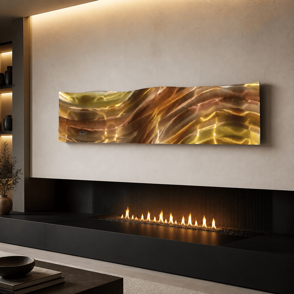 Aureate - Metal Wall Art 10"x46"