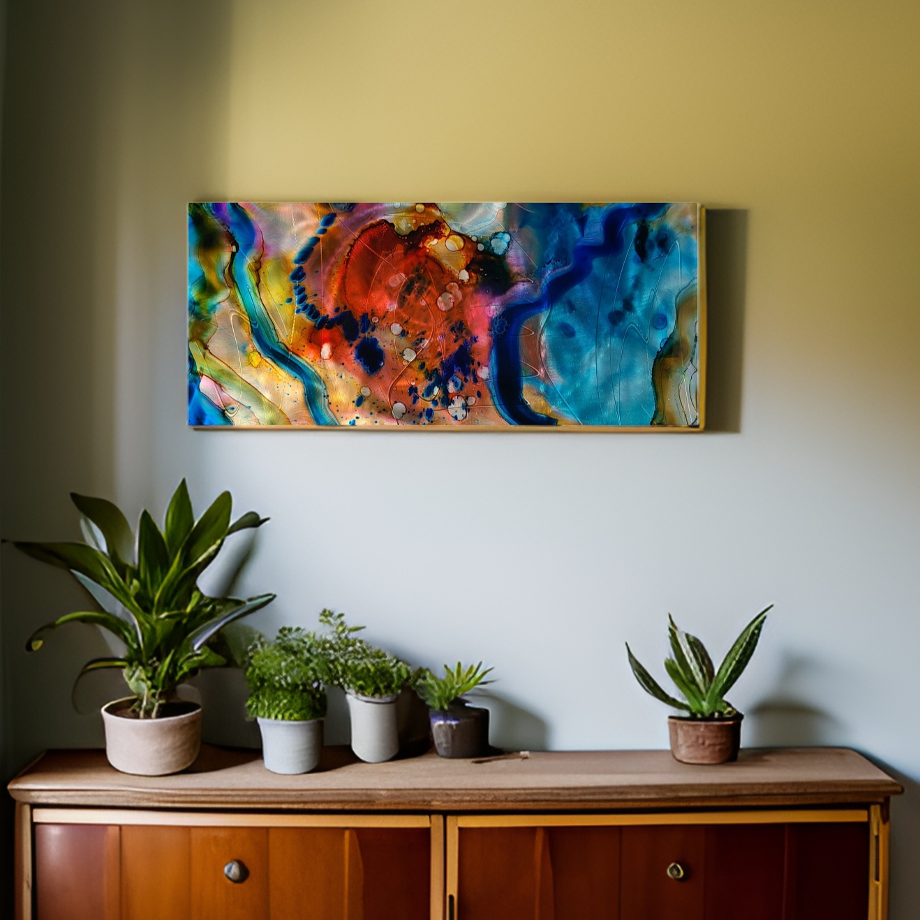 Vibrant Mosaic - 16" x 36"