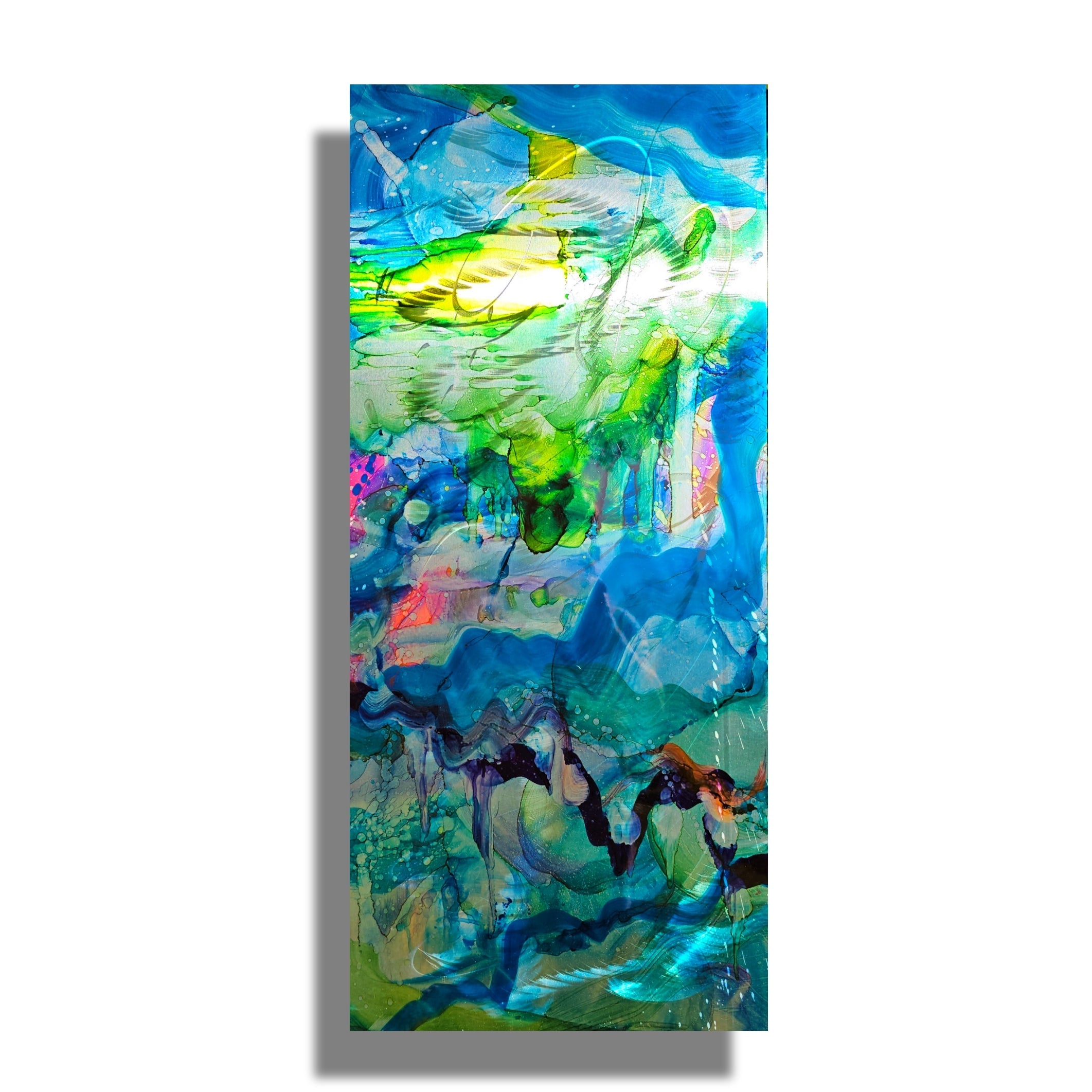 Tranquil Waters - Metal Wall Art 16"x36"