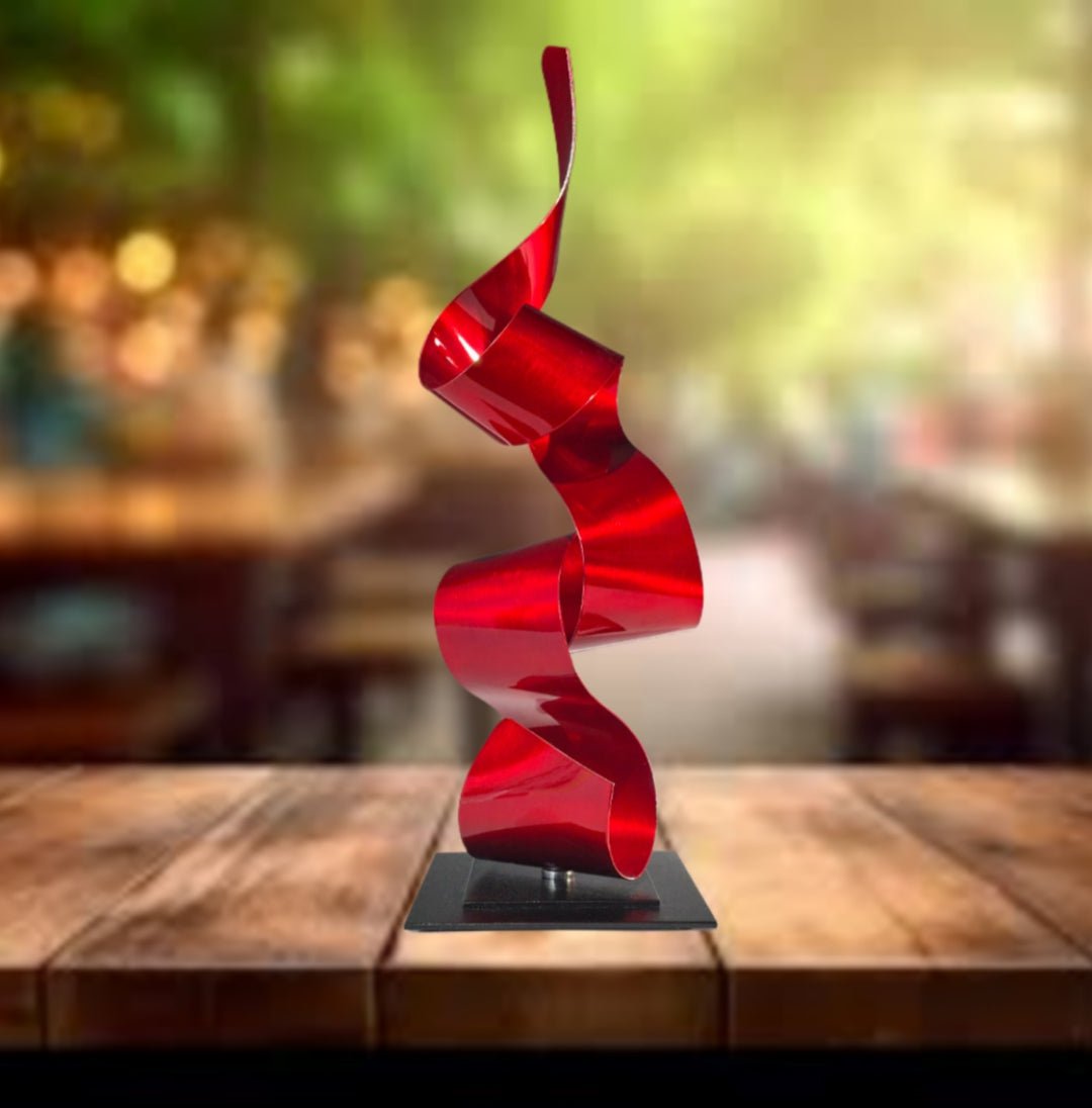 Red Ribbon Accent