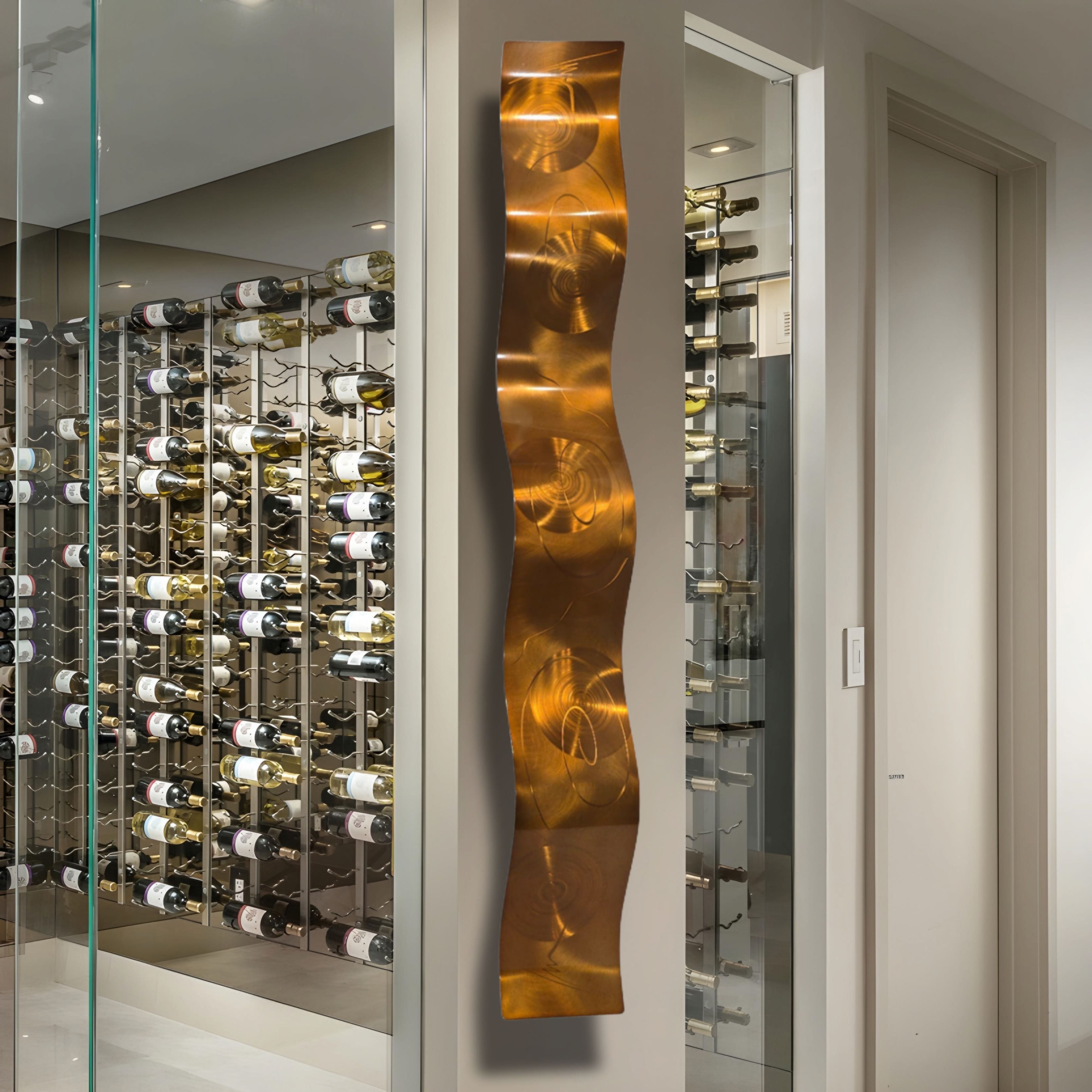 Sunset Shimmer - Metal Wave Art 46.5"x6"