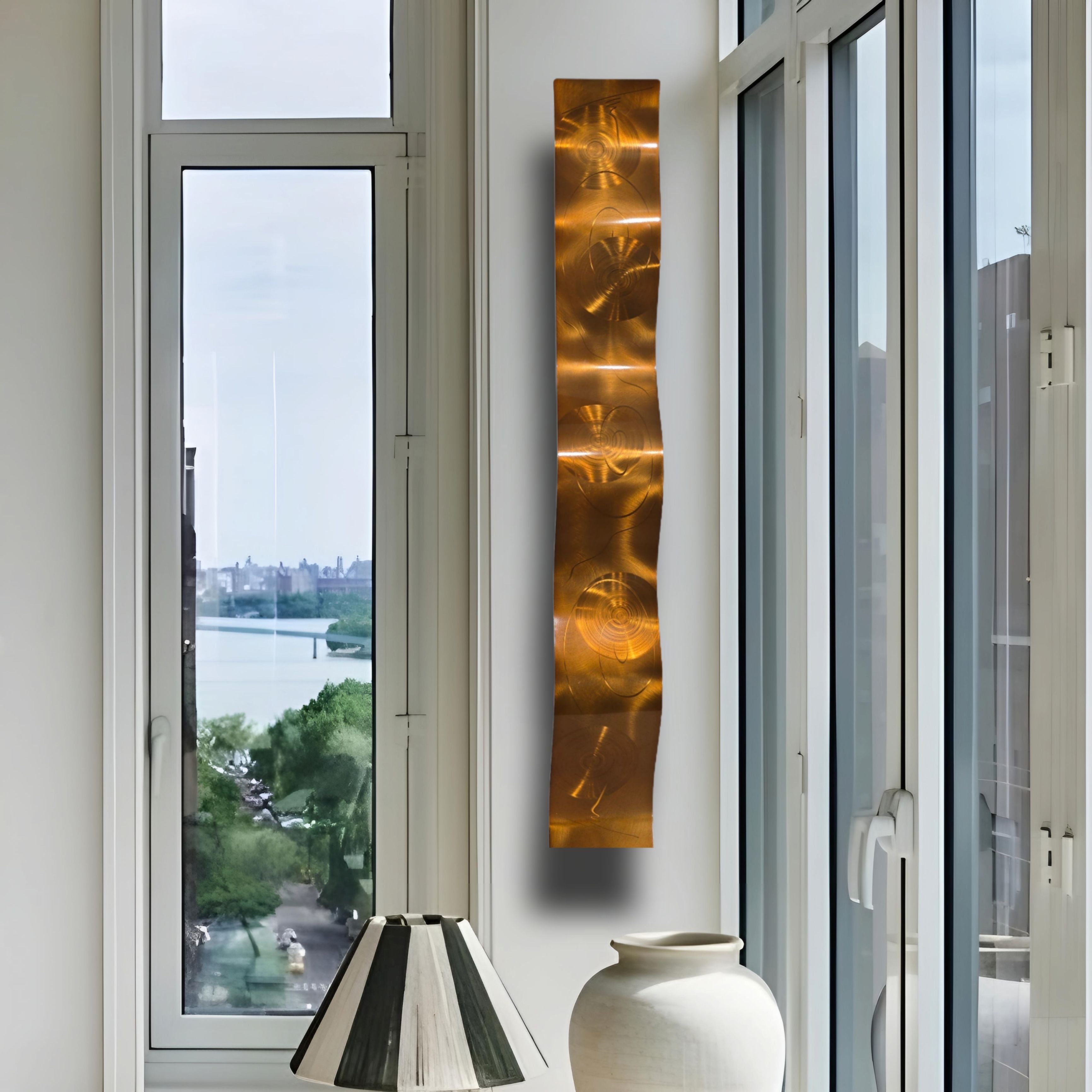 Sunset Shimmer - Metal Wave Art 46.5"x6"