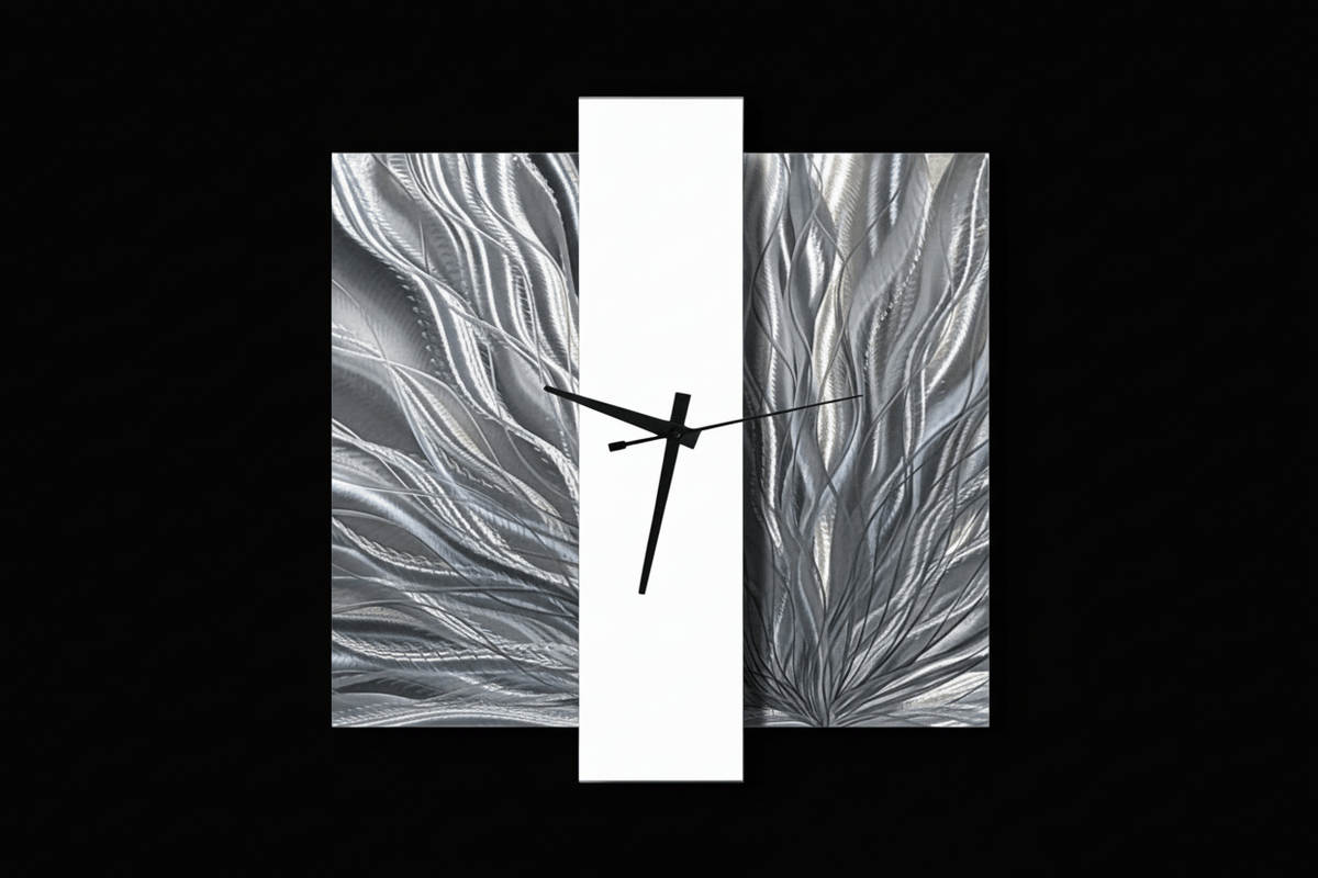 Ascendant - Metal Wall Clock 24"x24"