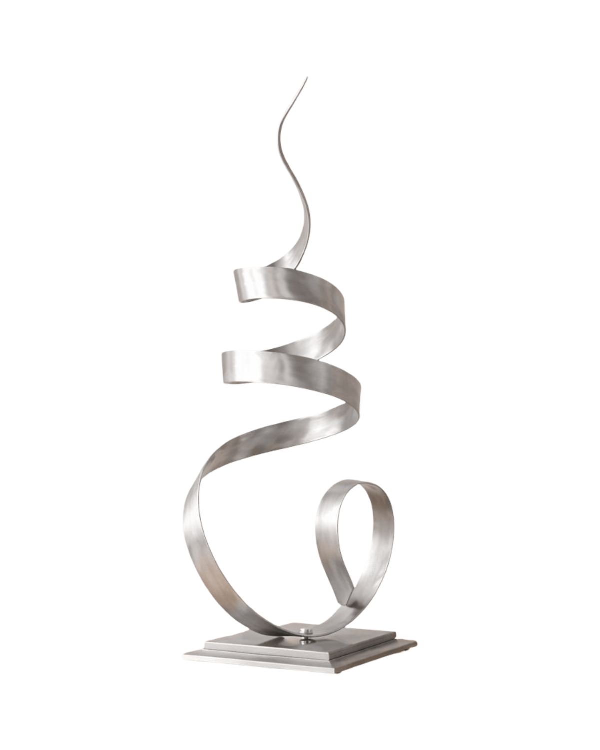 Moonrise Ribbon - Freestanding Metal Sculpture 18"x10"