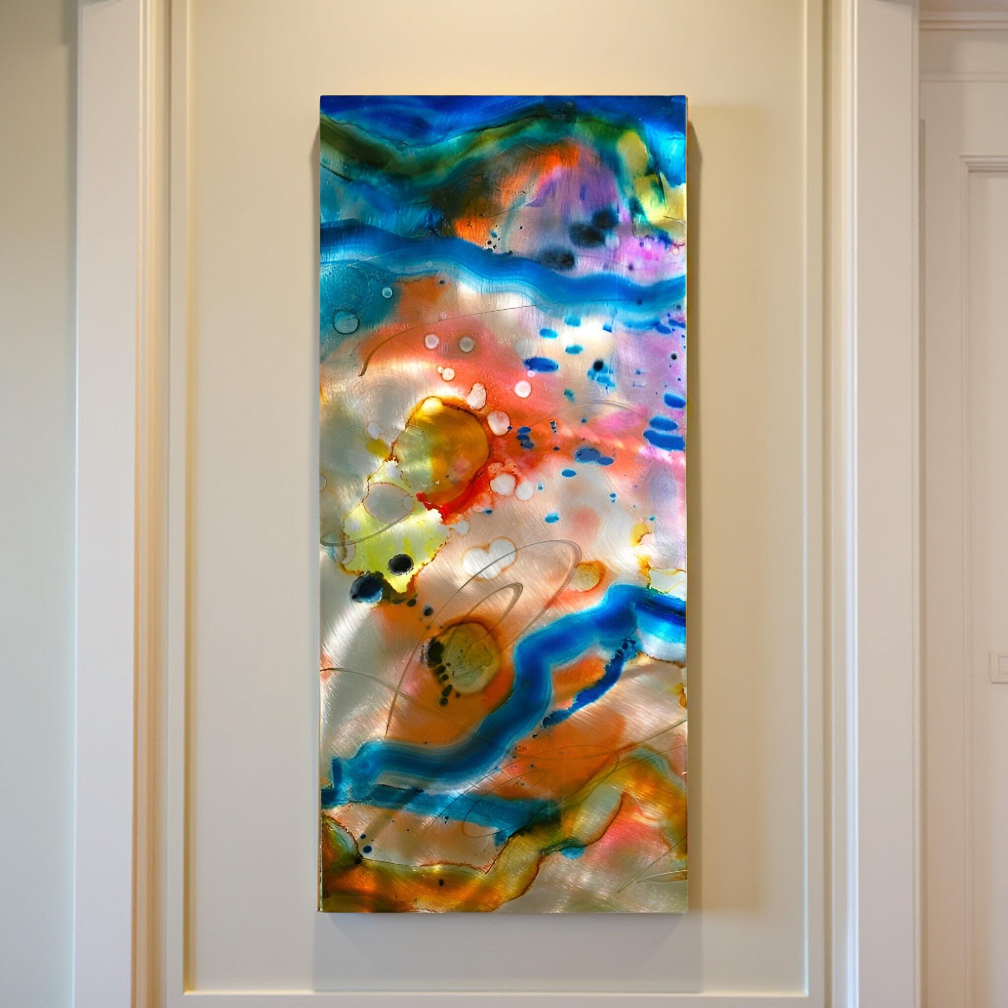Luminous Awakening - Metal Wall Art 16"x36"
