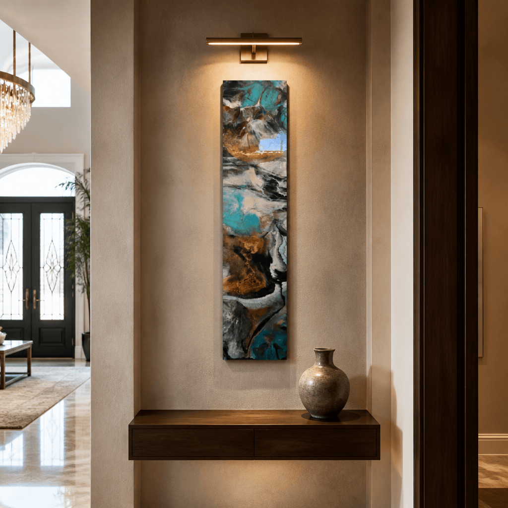 The Confluence - Wall Art 12"x49"