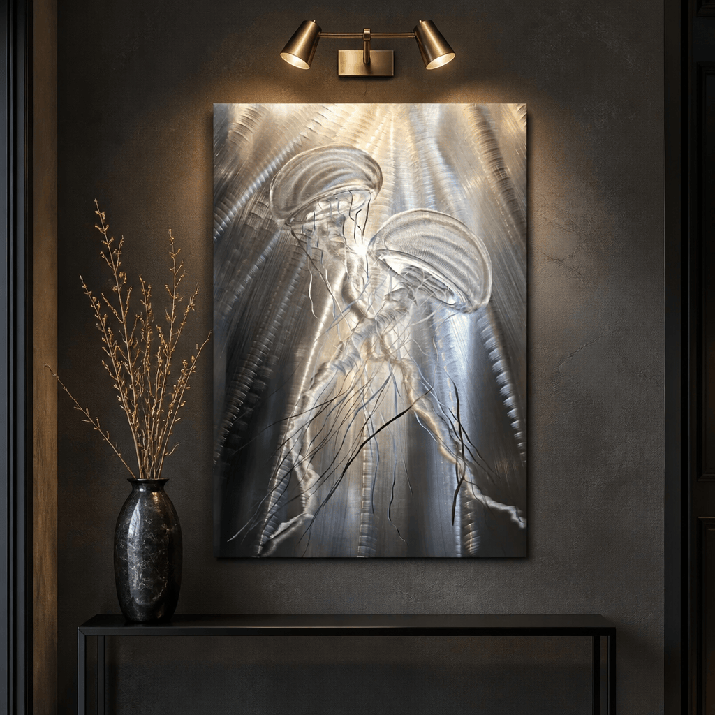 The Silence - Metal Wall Art 24"x36"