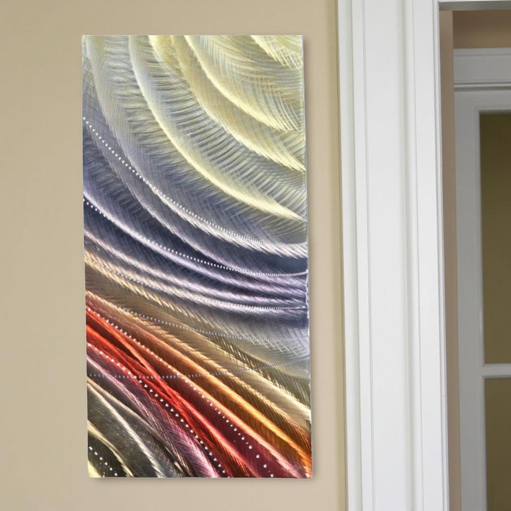 Peaceful Journey - Metal Wall Art 12"x24"