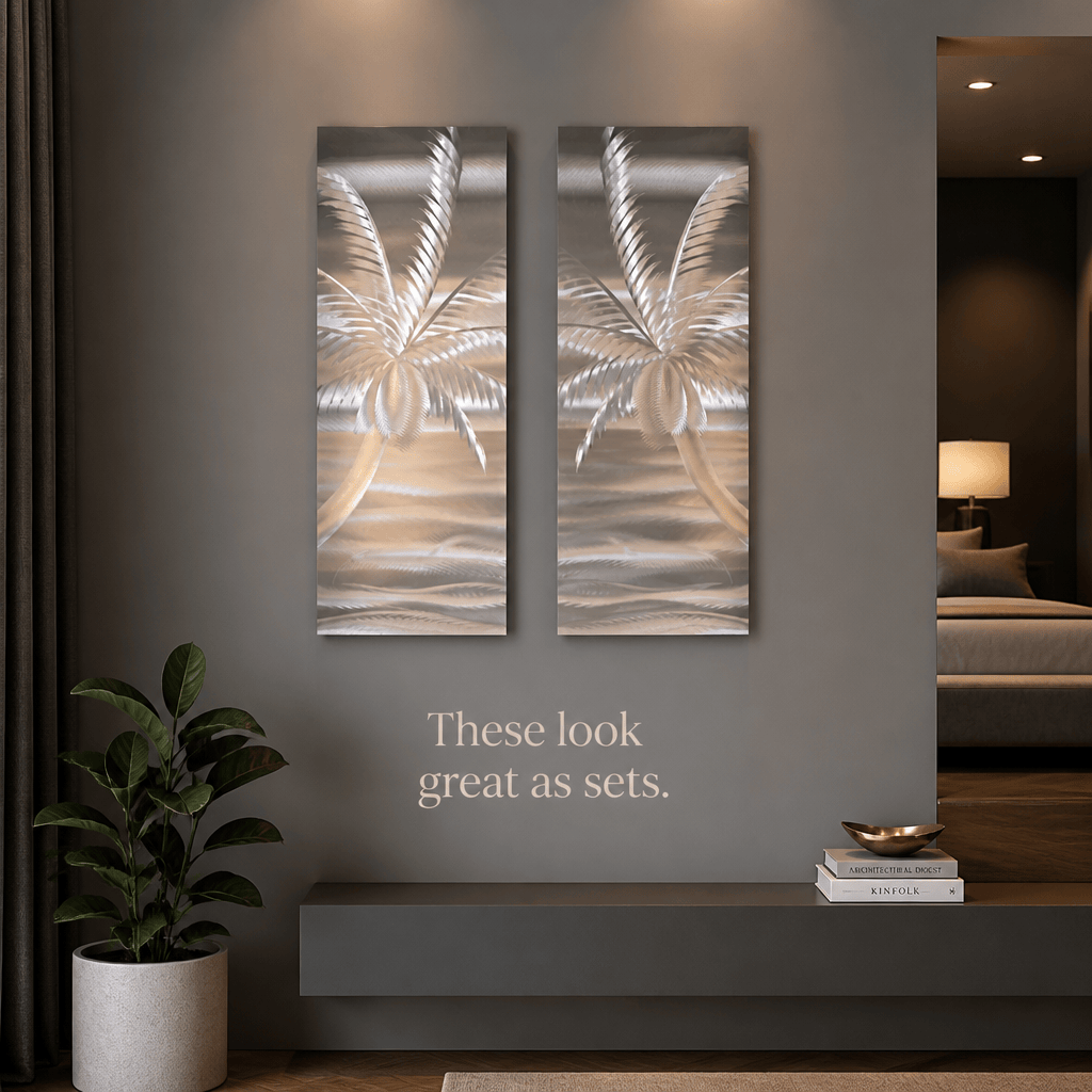 Tropic Phantom - Metal Wall Art 9"x24"