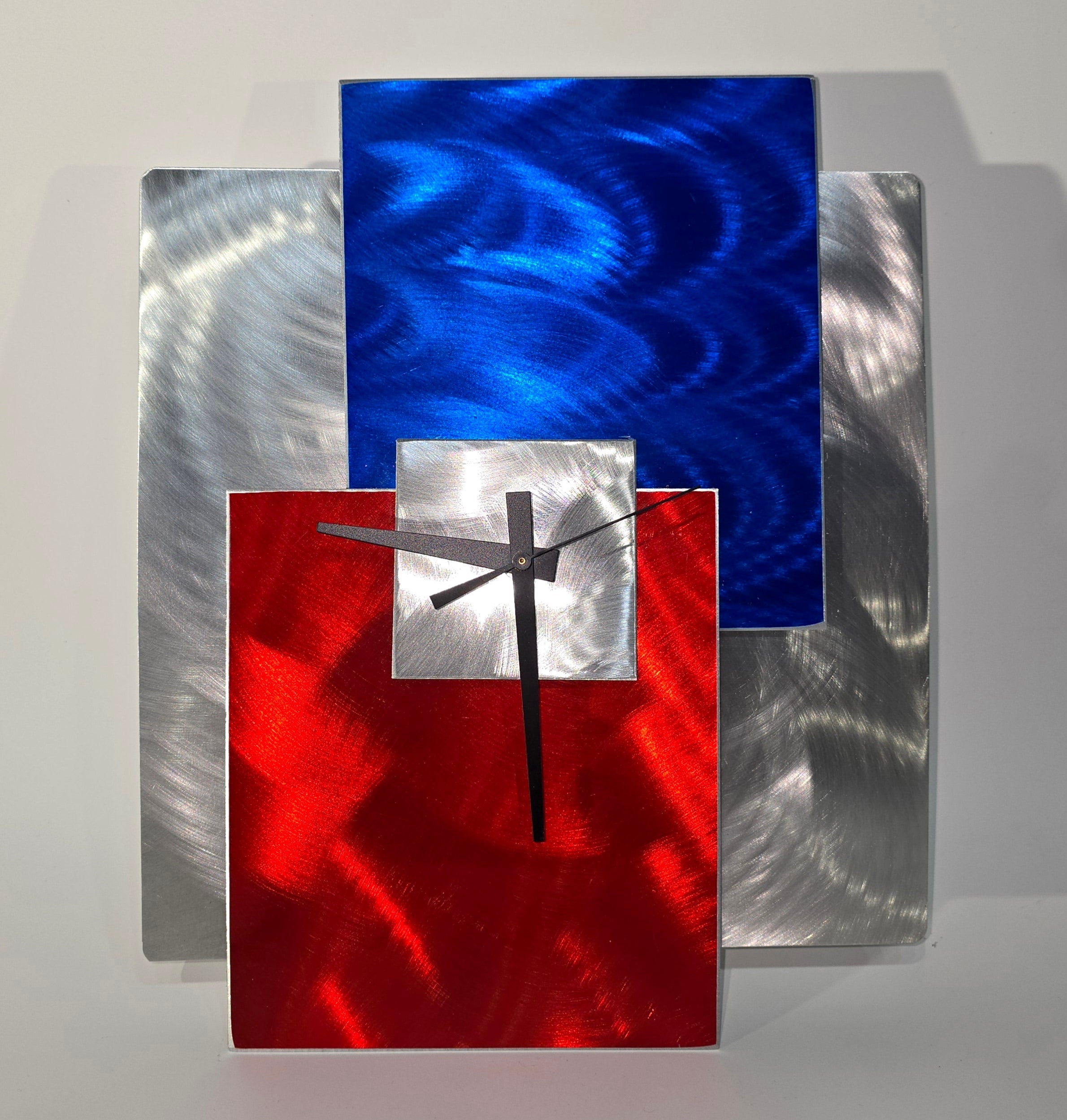 Liberty Spirit - Metal Wall Clock 10"x12"