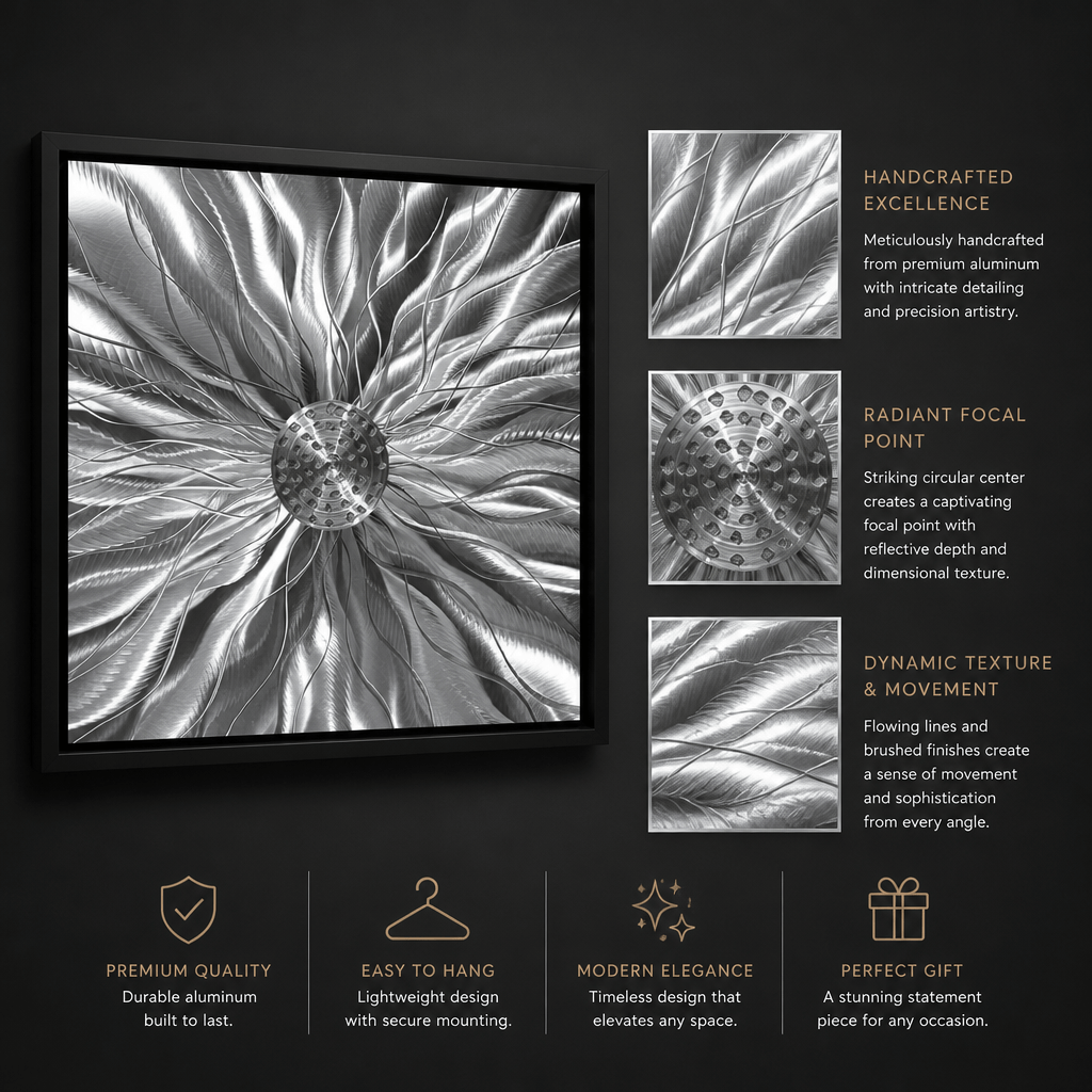 (Solar Origin) - Metal Wall Art 24"x24"