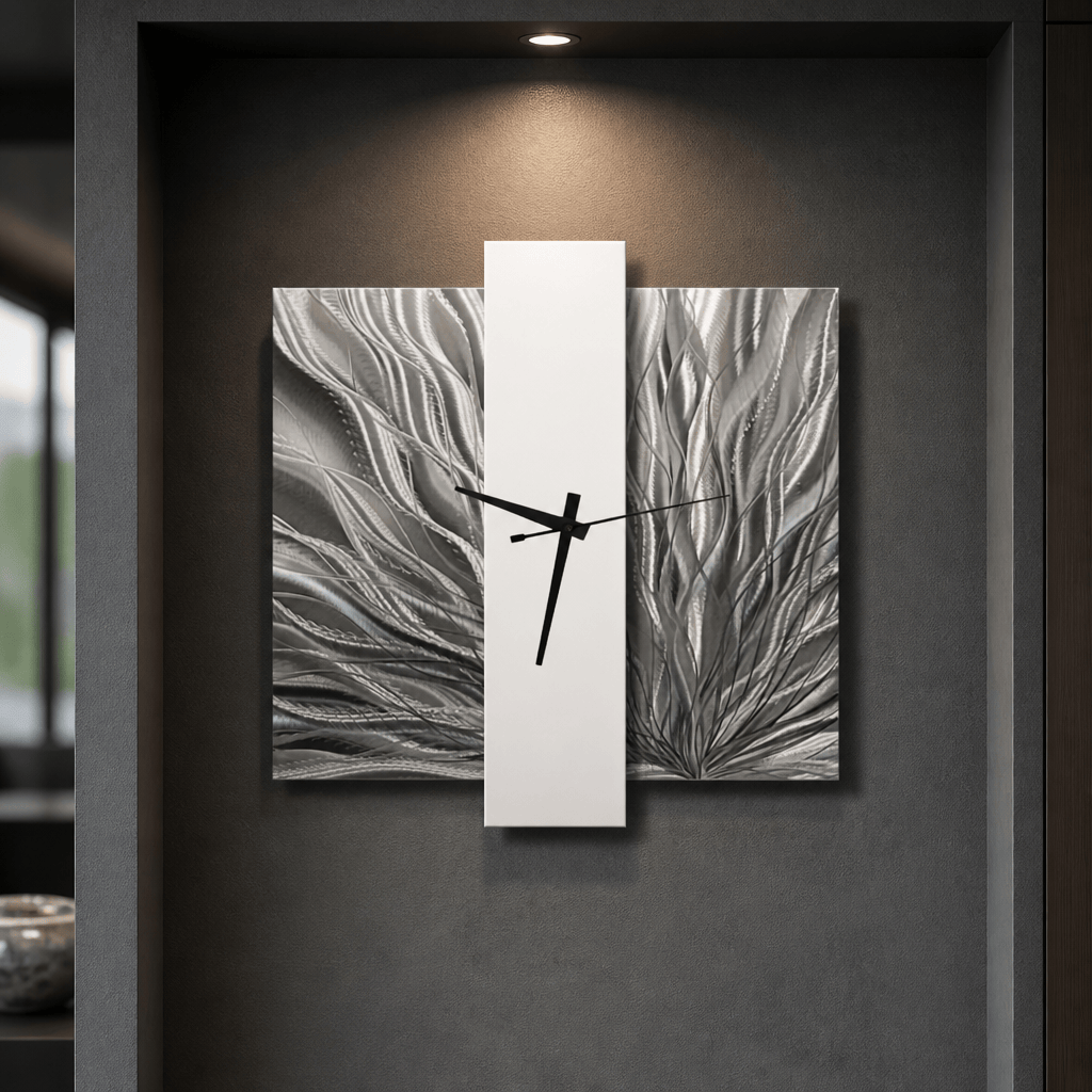 Ascendant - Metal Wall Clock 24"x24"
