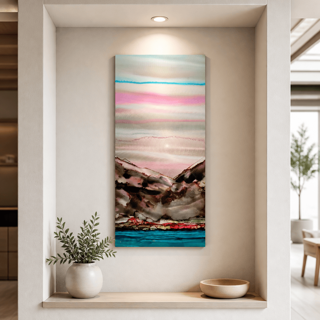 Between Worlds - Metal Wall Art 11"x24"
