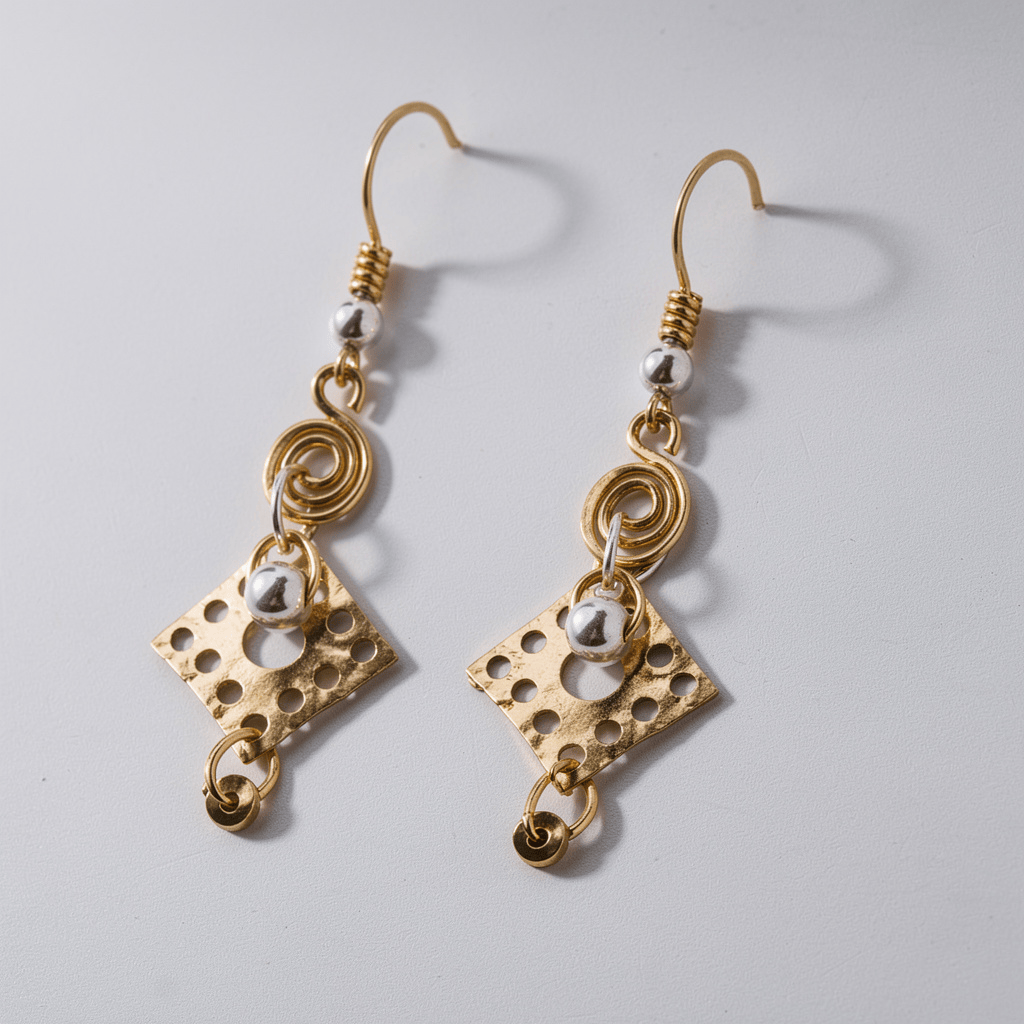 Celestial Rhythm Earrings 1.75"
