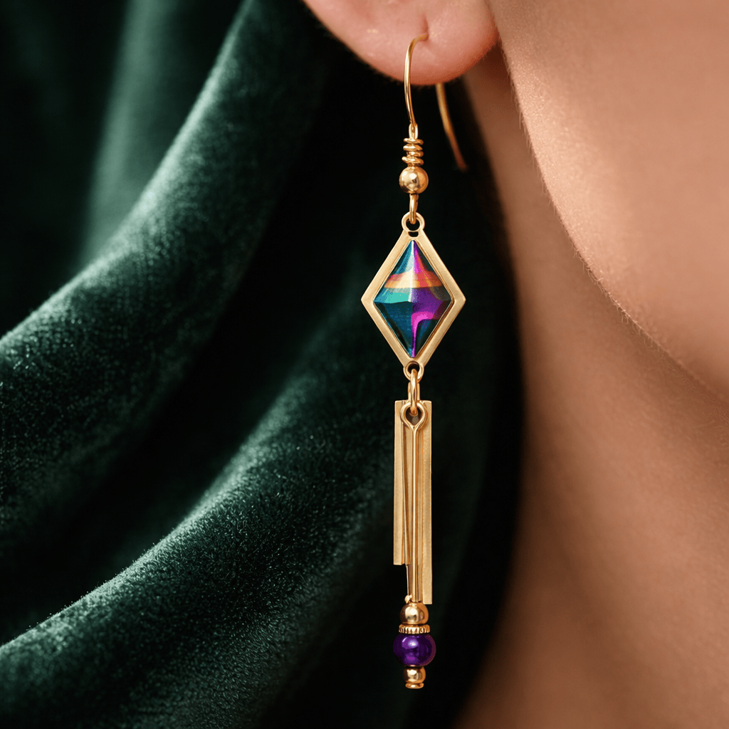 Aurora Chime Earrings 2.5"
