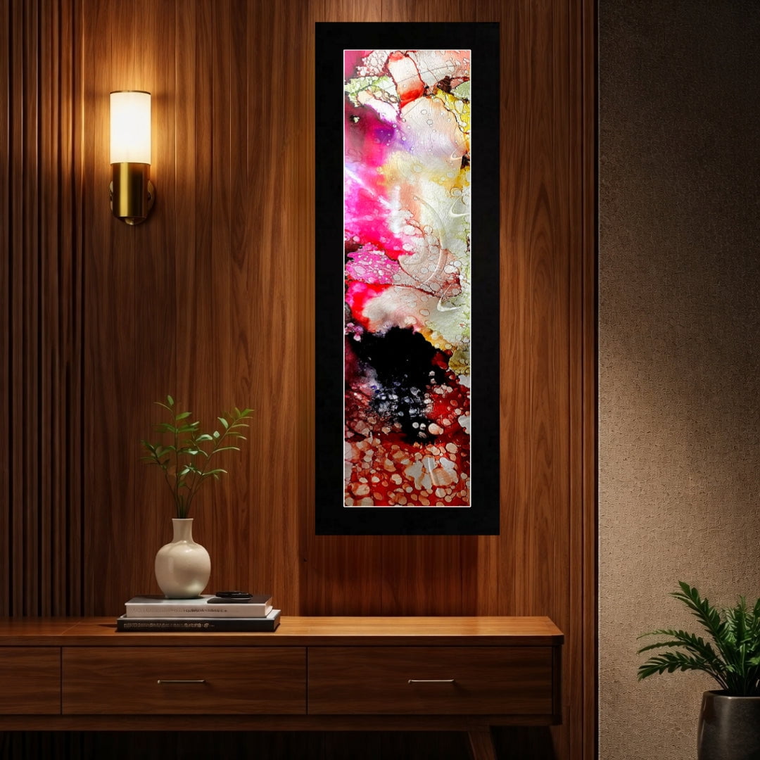 Blossom & Void - Metal Wall Art 9"x27"