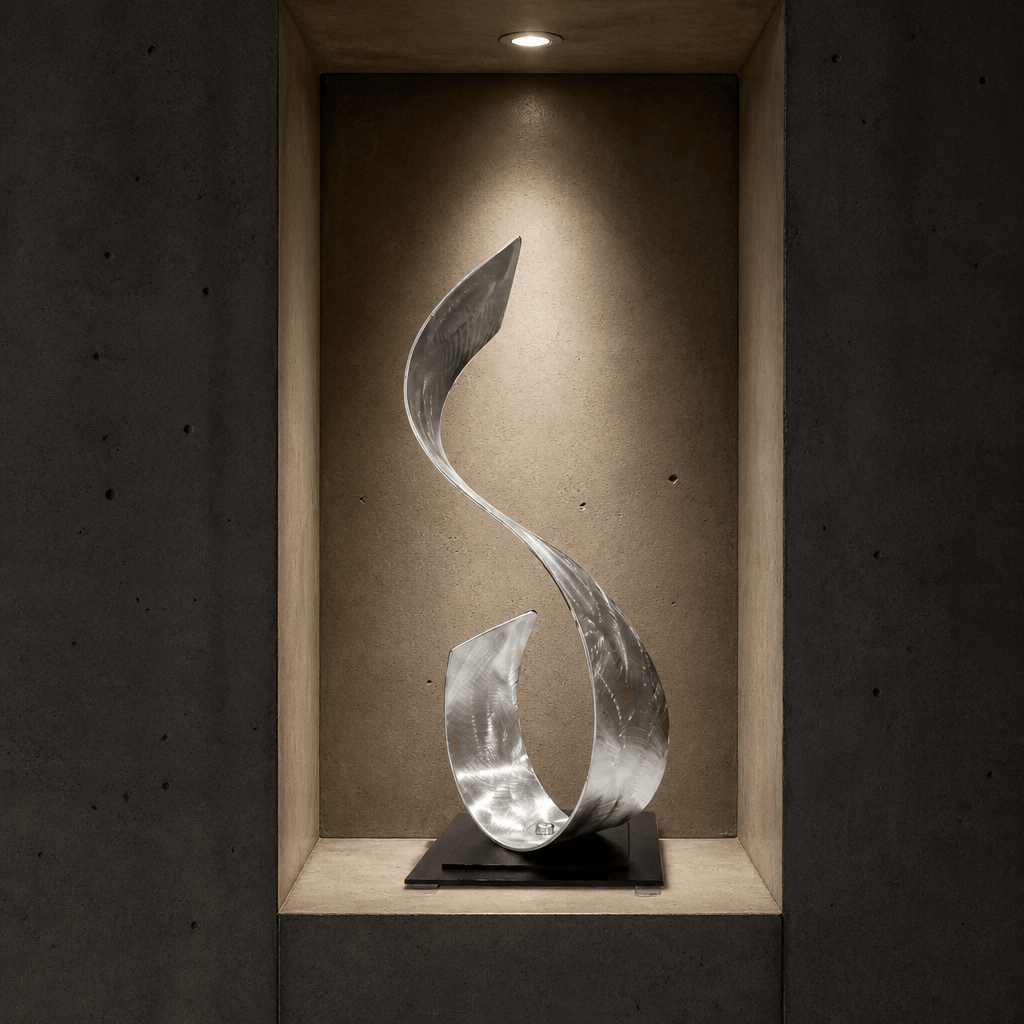 The Ascent - Metal Sculpture 9"x22"