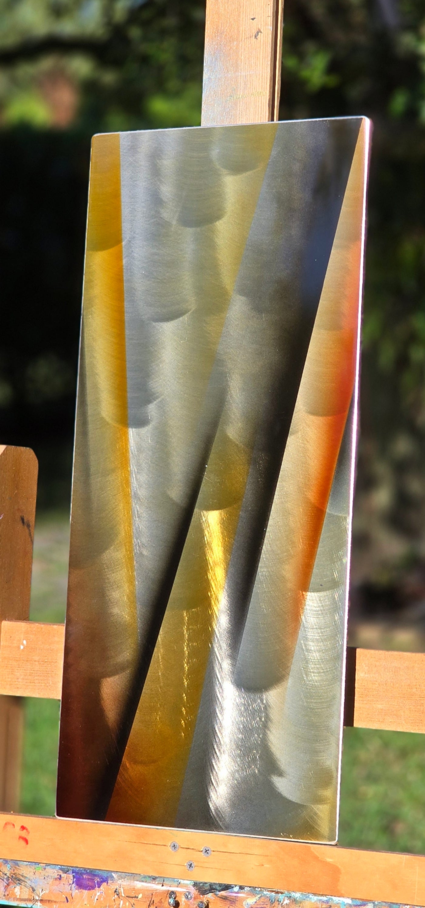 Gentle Radiance - Metal Wall Art 11"x24"