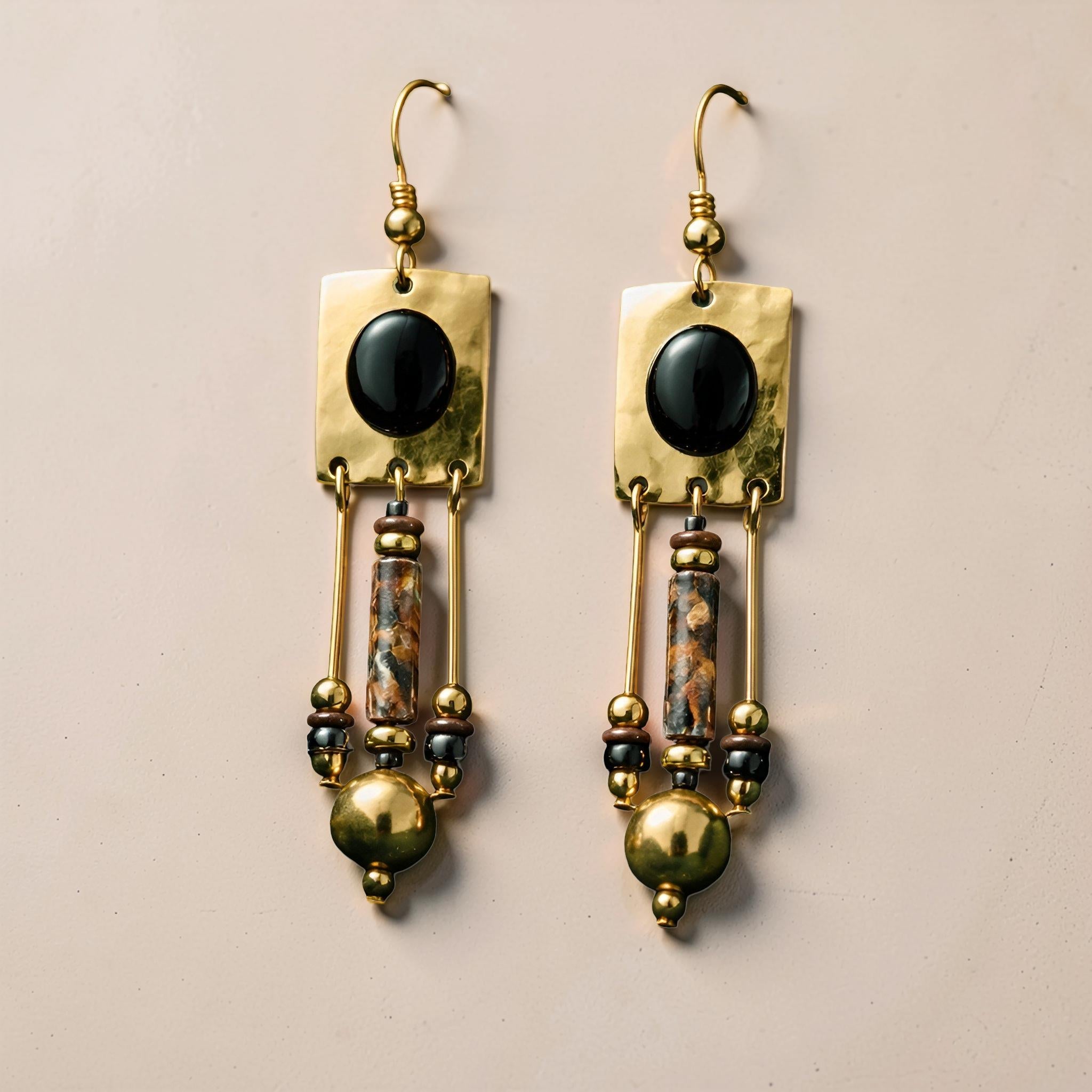 Sahara Nights Earrings 2.75"