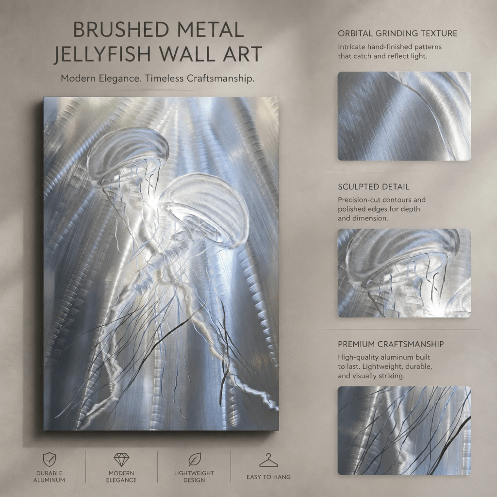 The Silence - Metal Wall Art 24"x36"