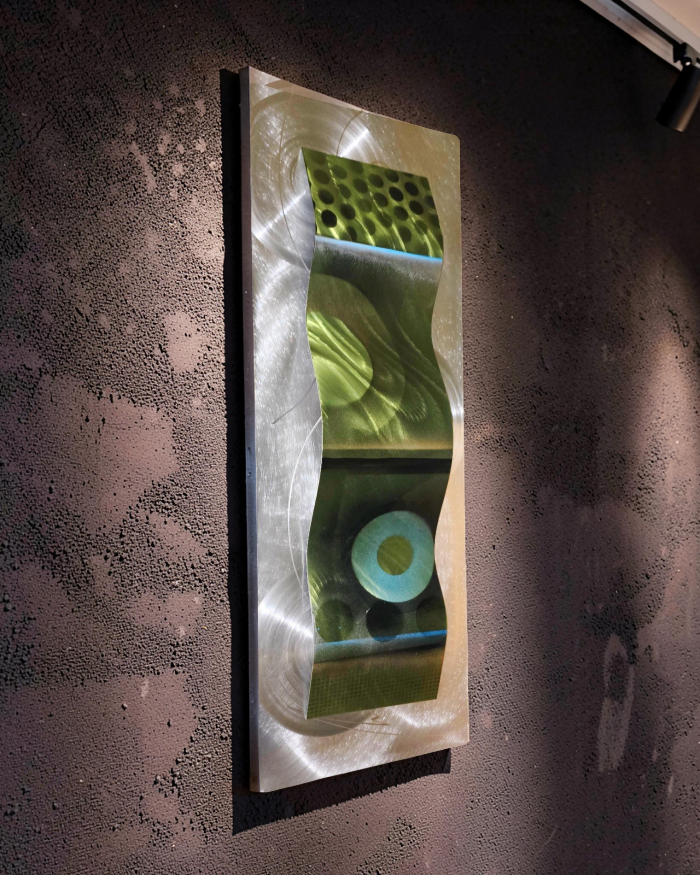 Serene Passage - Metal Wall Art 10"x28"