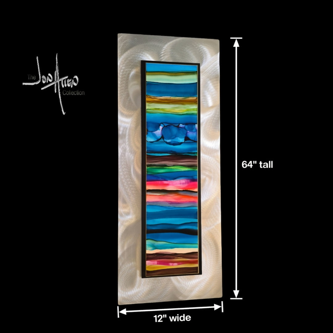 Aquatic Dreams - Metal Wall Art 12"x32"