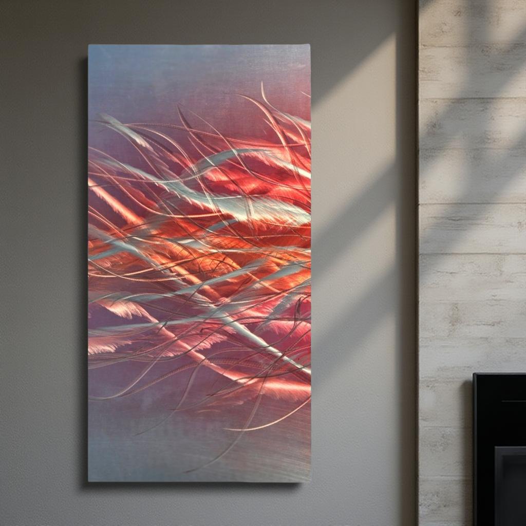 Dawn Reflection - Metal Wall Art 11"x24"