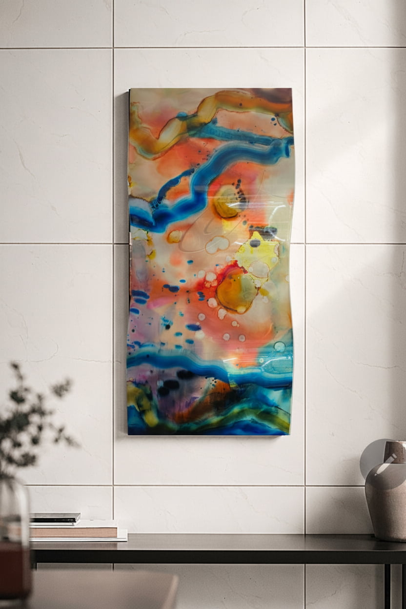 Coastal Dreams - Metal Wall Art 18"x36"