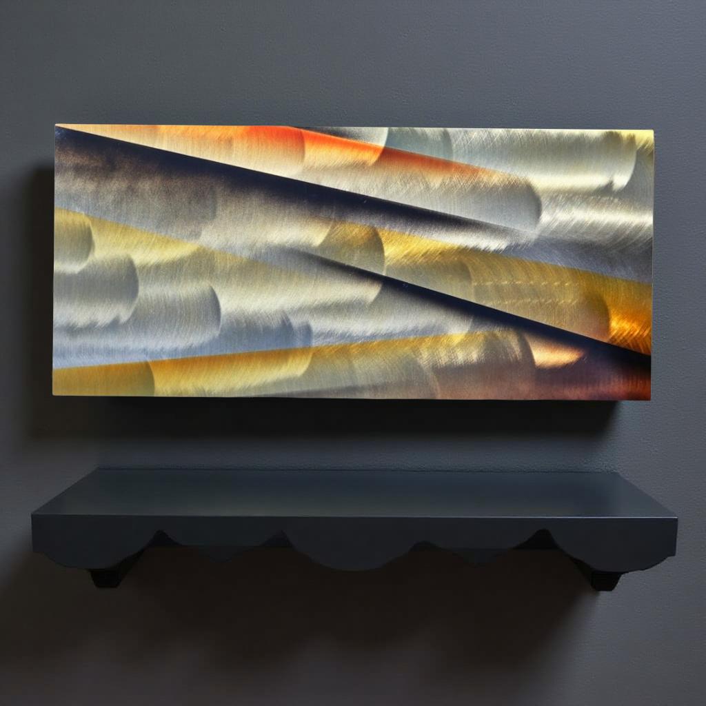 Gentle Radiance - Metal Wall Art 11"x24"