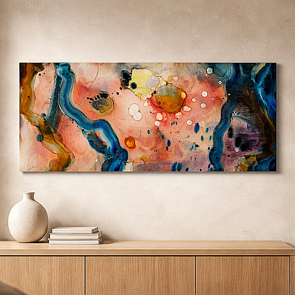 Coastal Dreams - Metal Wall Art 18"x36"