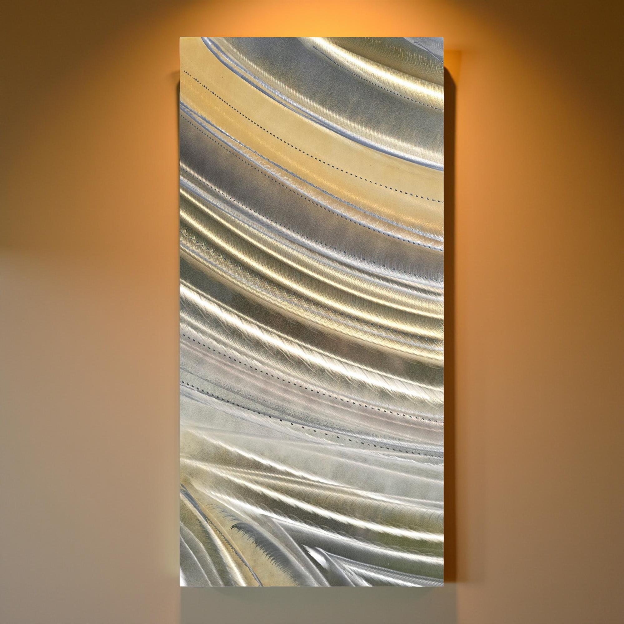 Pearl Essence - Metal Wall Art 12"x24"