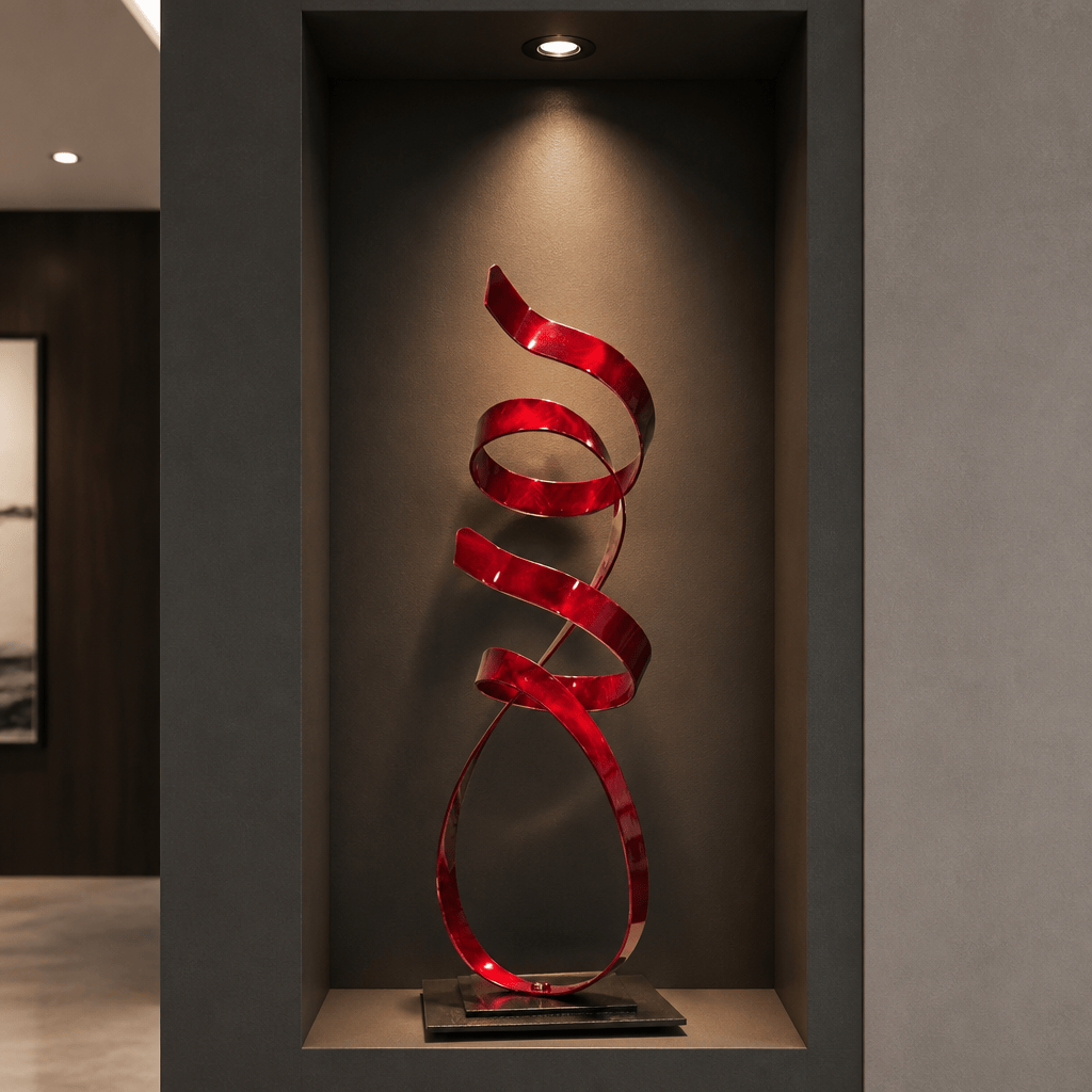 The Ascent - Metal Sculpture 8"x19"