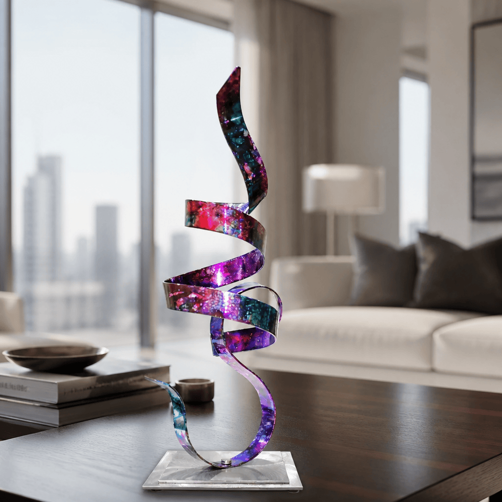 The Aurora - Metal Sculpture 8"x18"