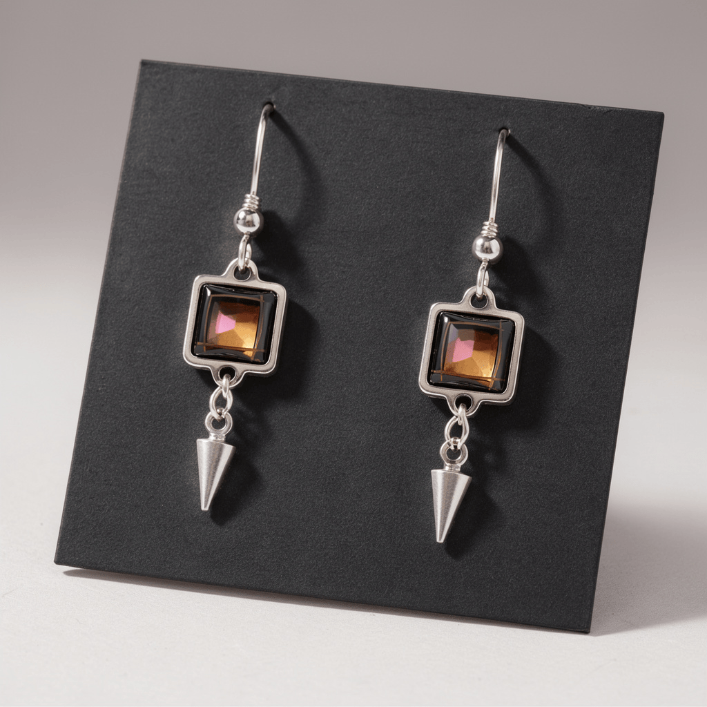 Sunset Glow Earrings 1.25"