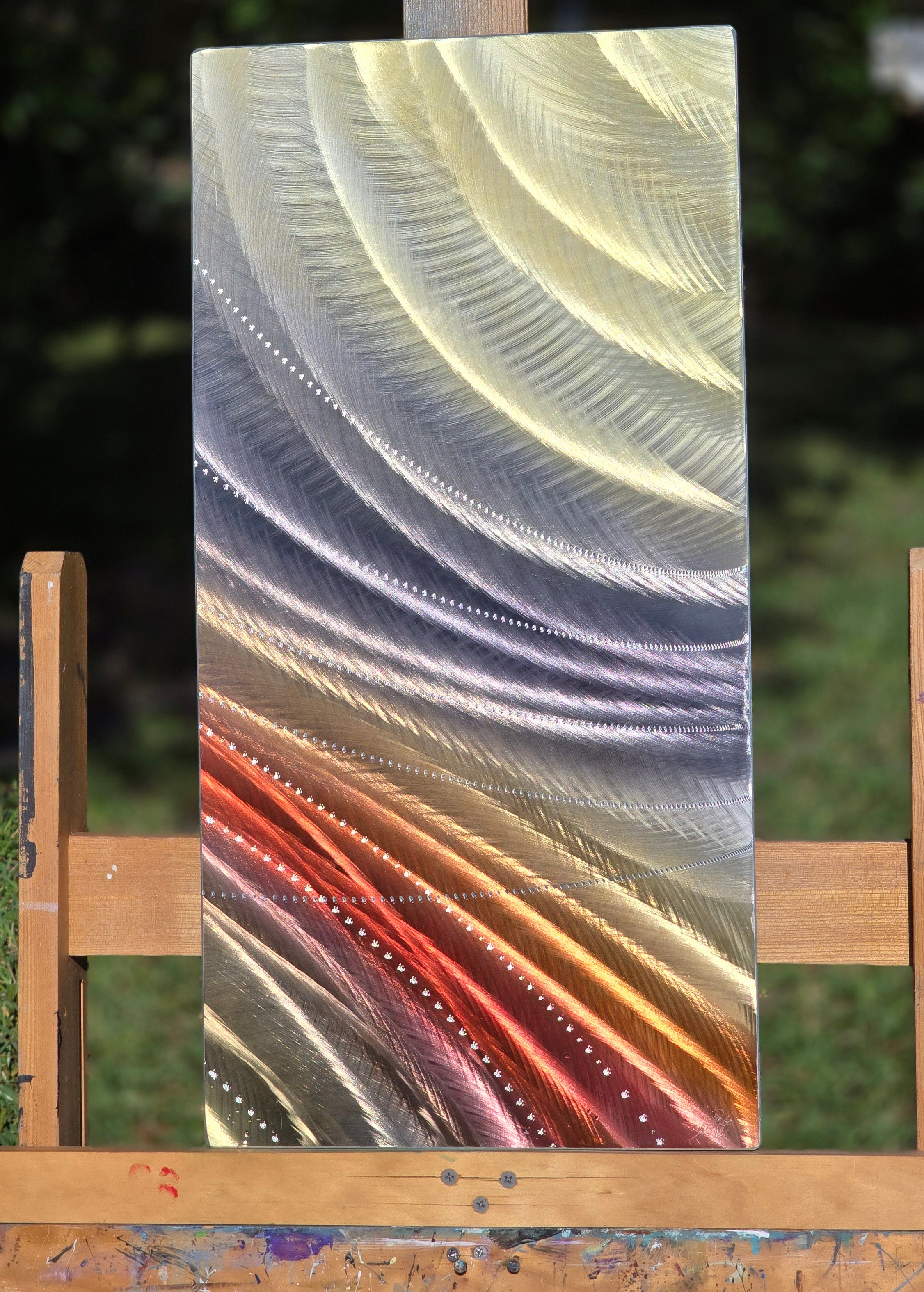 Peaceful Journey - Metal Wall Art 12"x24"