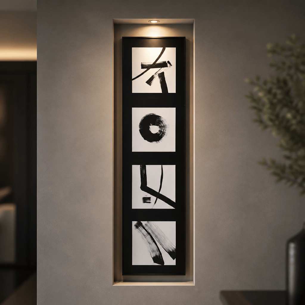 (The Cipher) - Metal Wall Art 12"x48"
