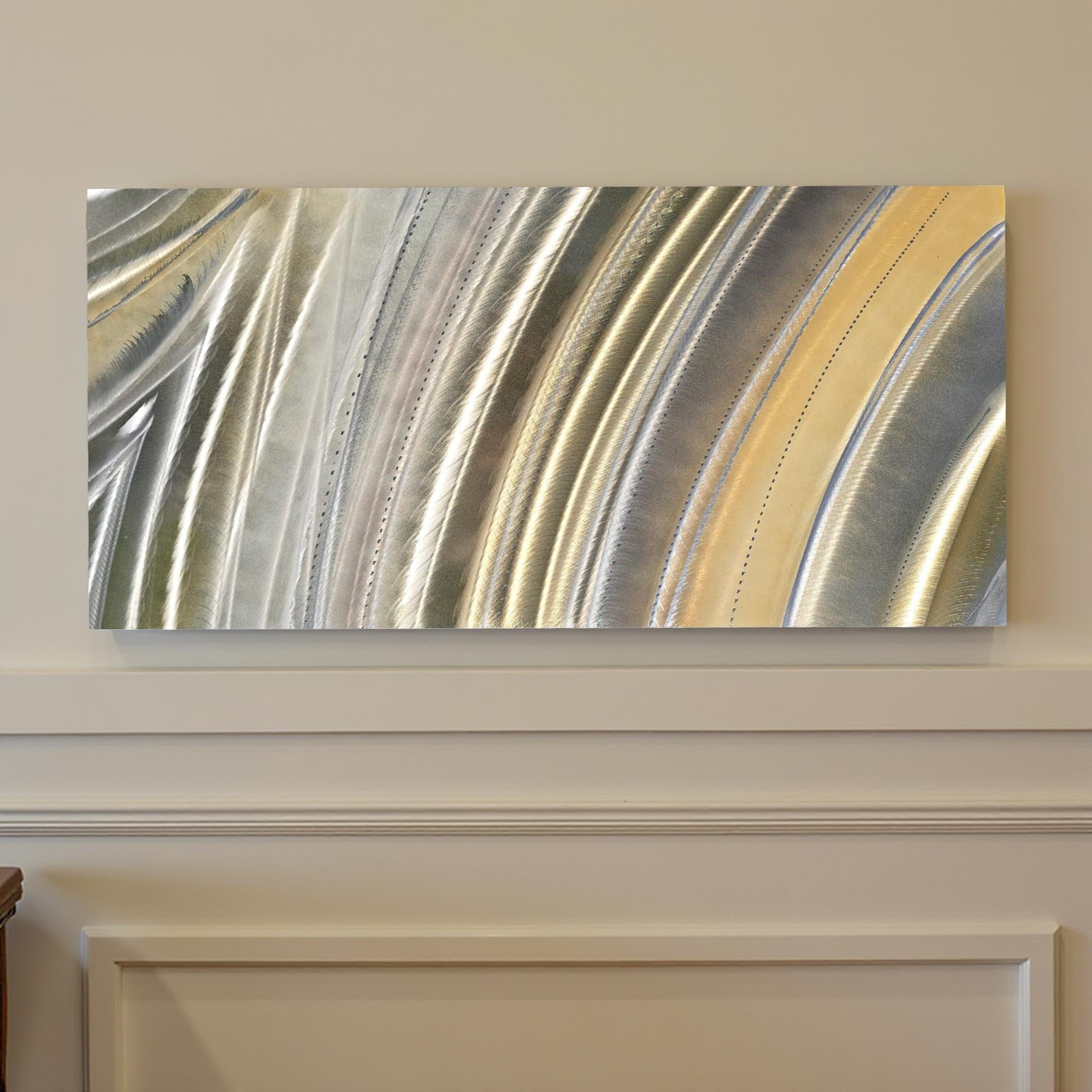 Pearl Essence - Metal Wall Art 12"x24"