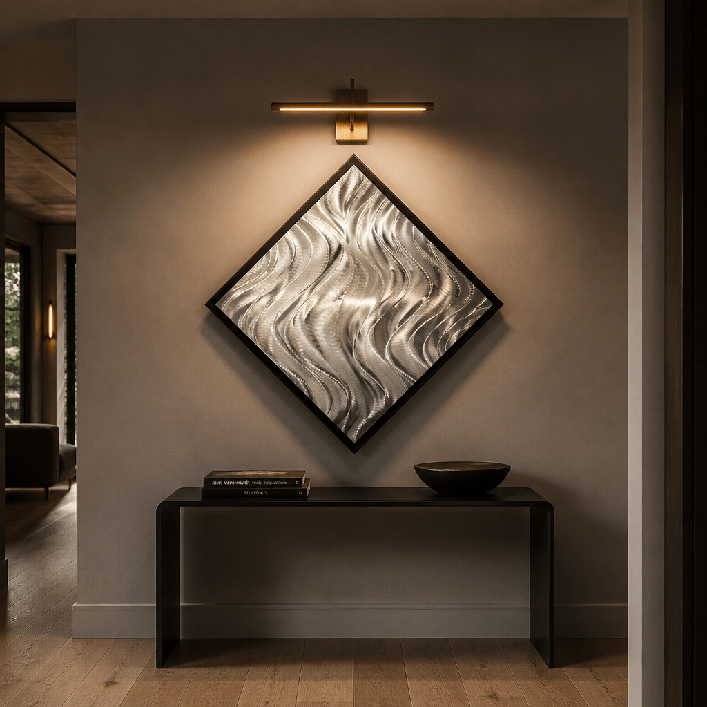 (The Drift) - Metal Wall Art 24"x24"