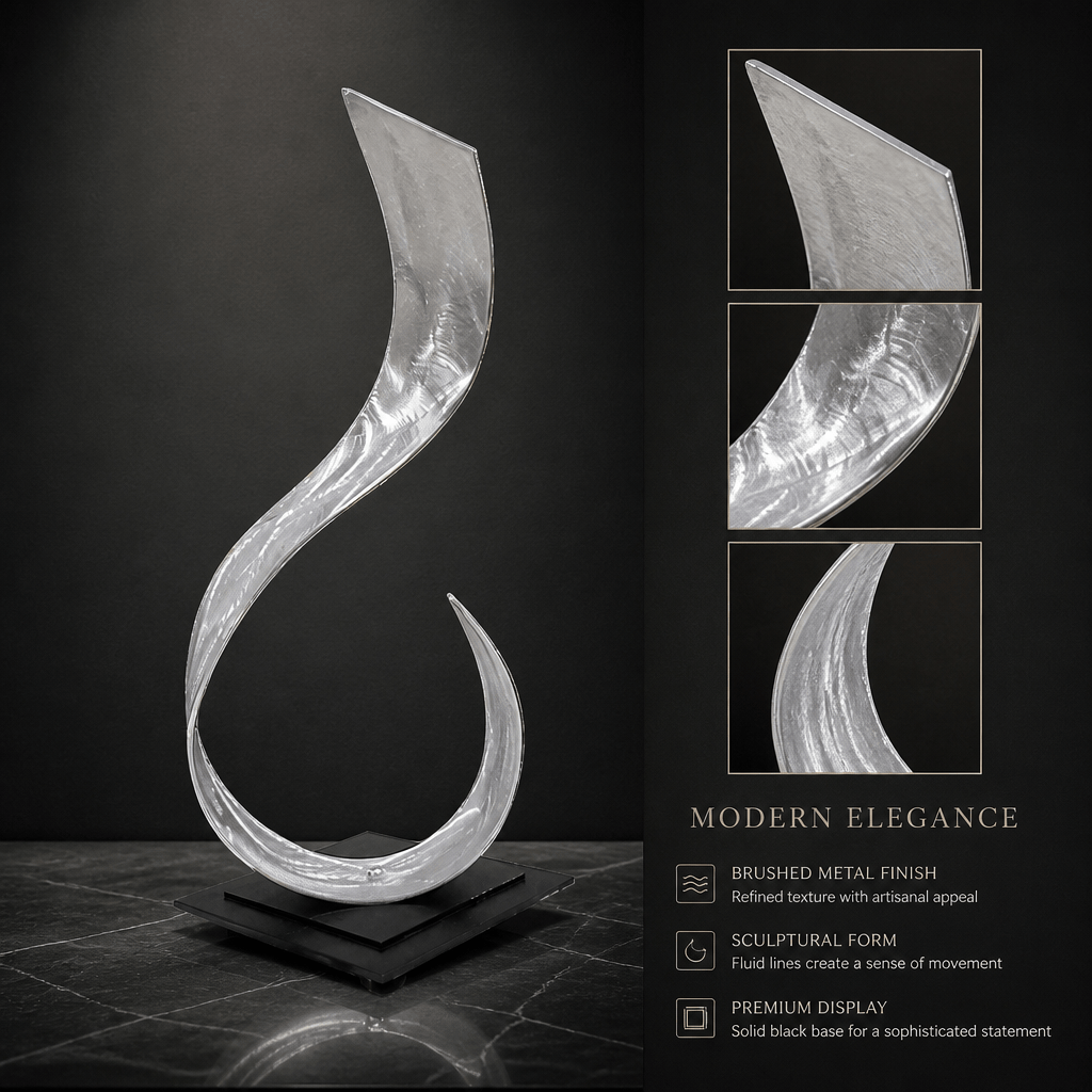 The Ascent - Metal Sculpture 9"x22"