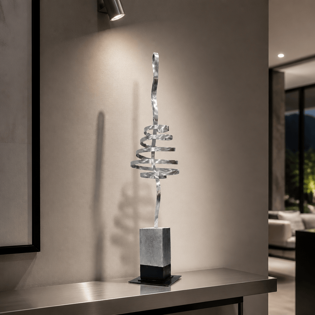 The Meridian - Metal Sculpture 29"x8"