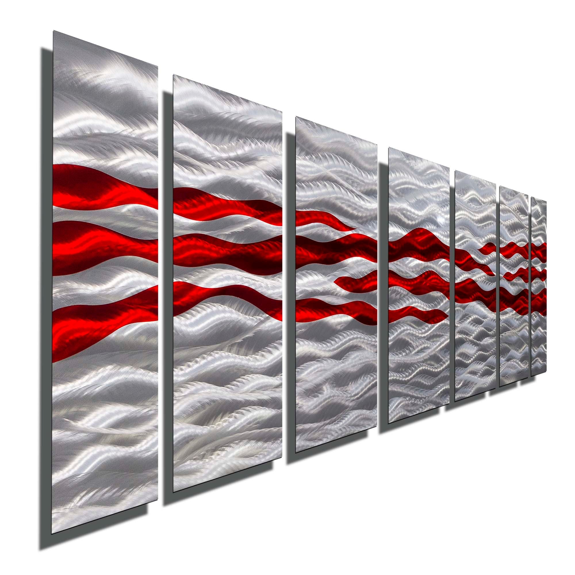 Passionate Currents - Metal Wall Art 24"x68"