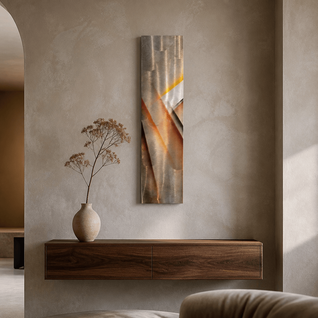 Apex - Metal Wall Art 6"x24"