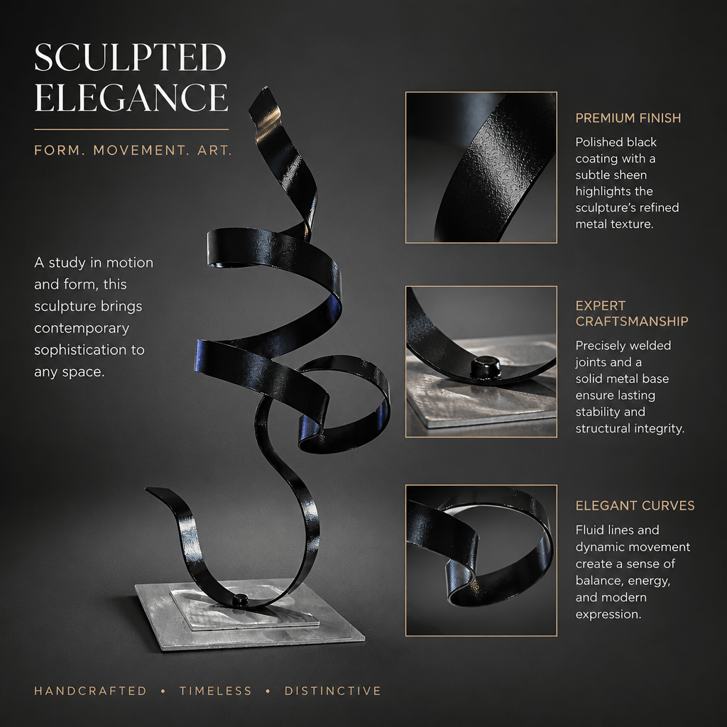 The Torque - Metal Sculpture 8"x18"