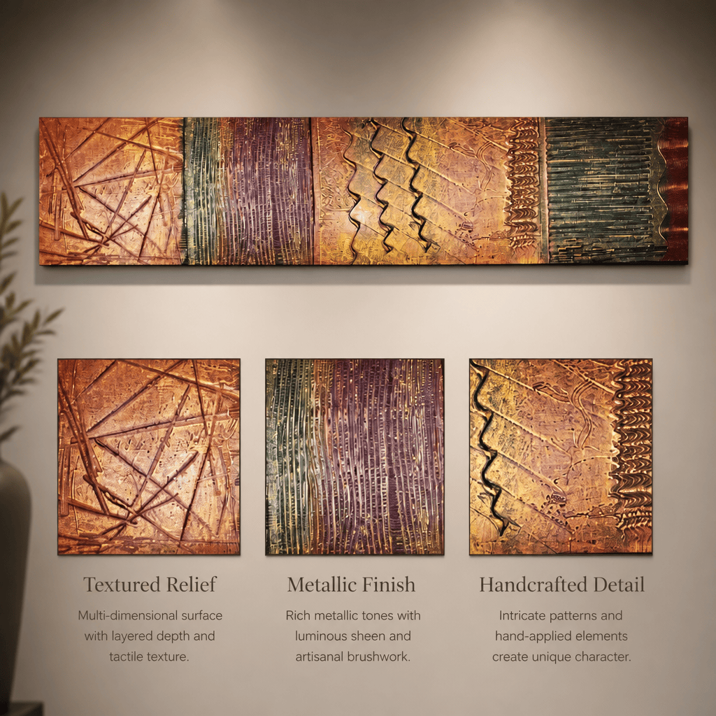 The Codex - Metal Wall Art 10"x48"