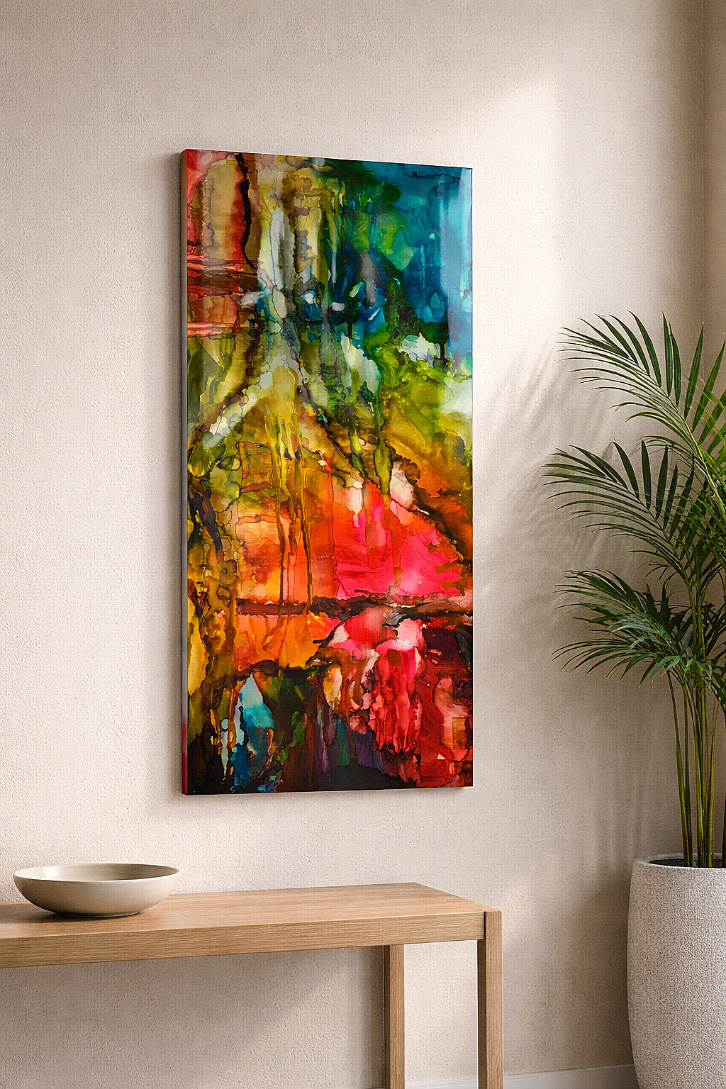 Color Symphony - Metal Wall Art 18"x36"