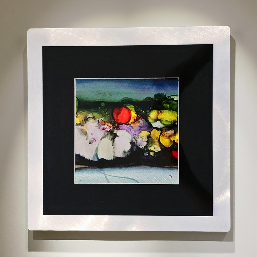 Garden Whispers - Metal Wall Art 12"x12"