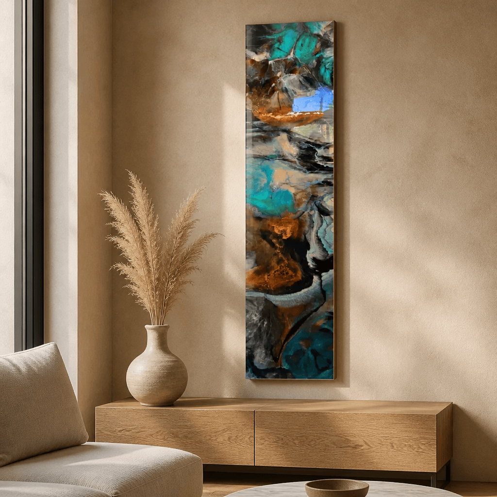 The Confluence - Wall Art 12"x49"